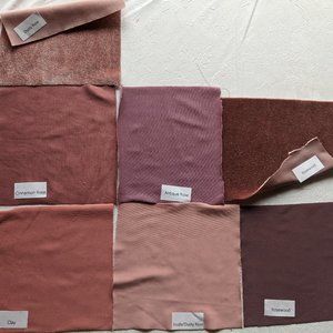 DC Dress swatches